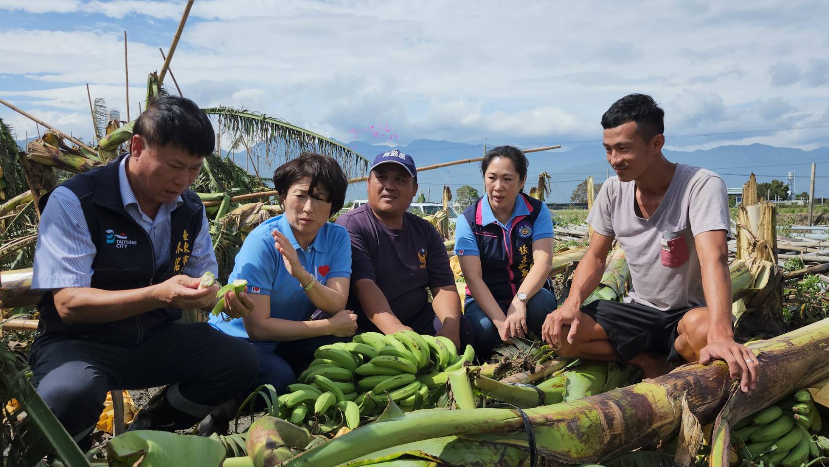 強颱康芮過境後的災後復原 市長陳銘風：全力投入風災善後作業