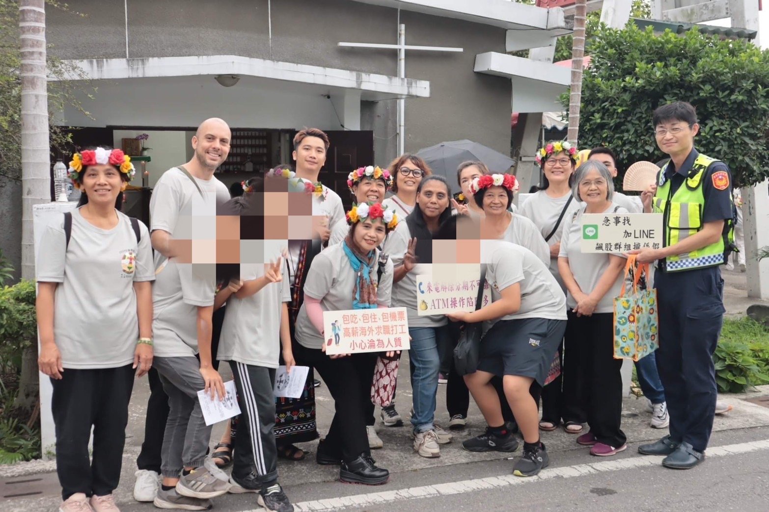 防詐宣導最前線，警民攜手齊反詐