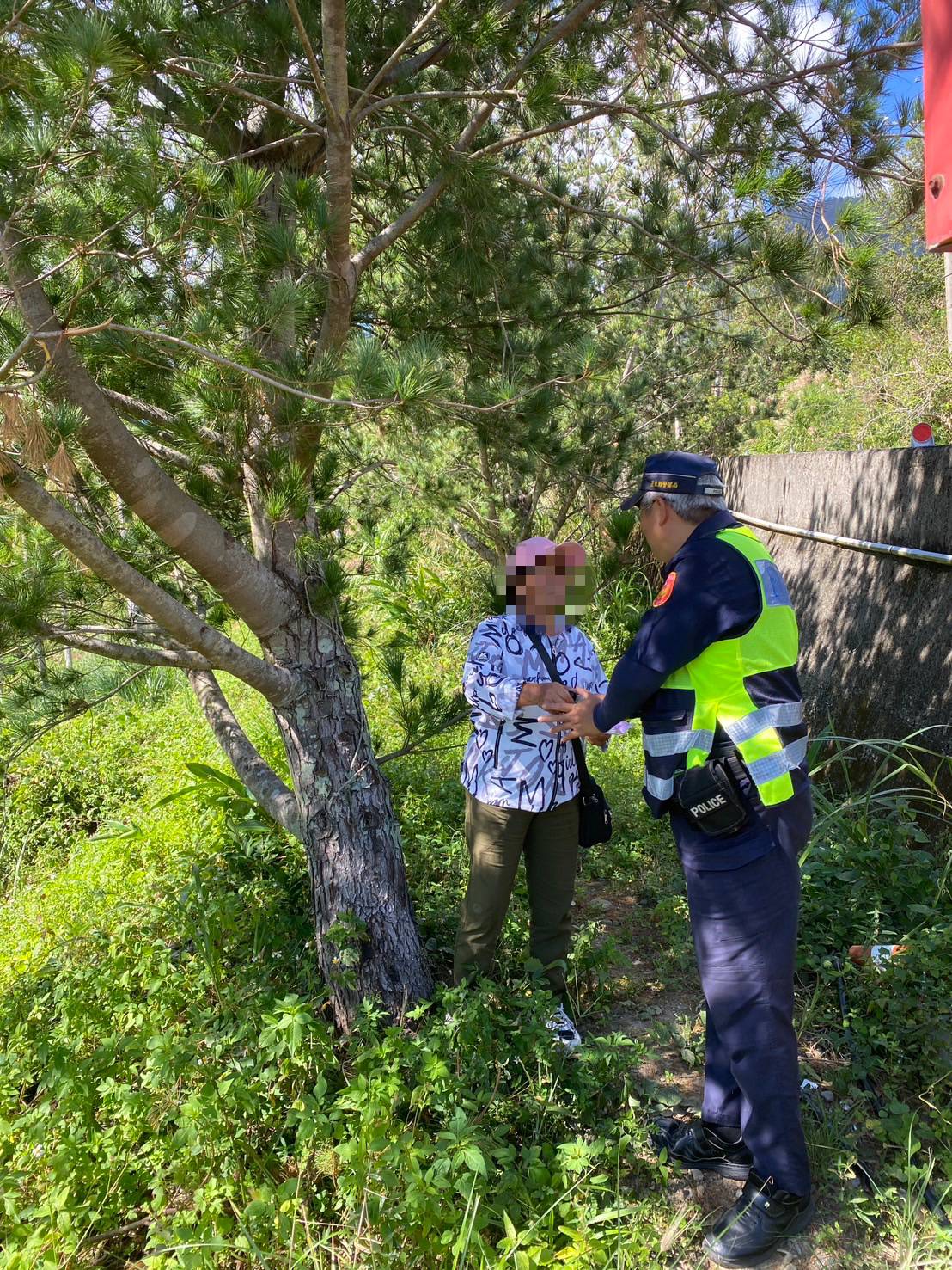 登山客身體不適　都蘭所山域巡邏即時救援　