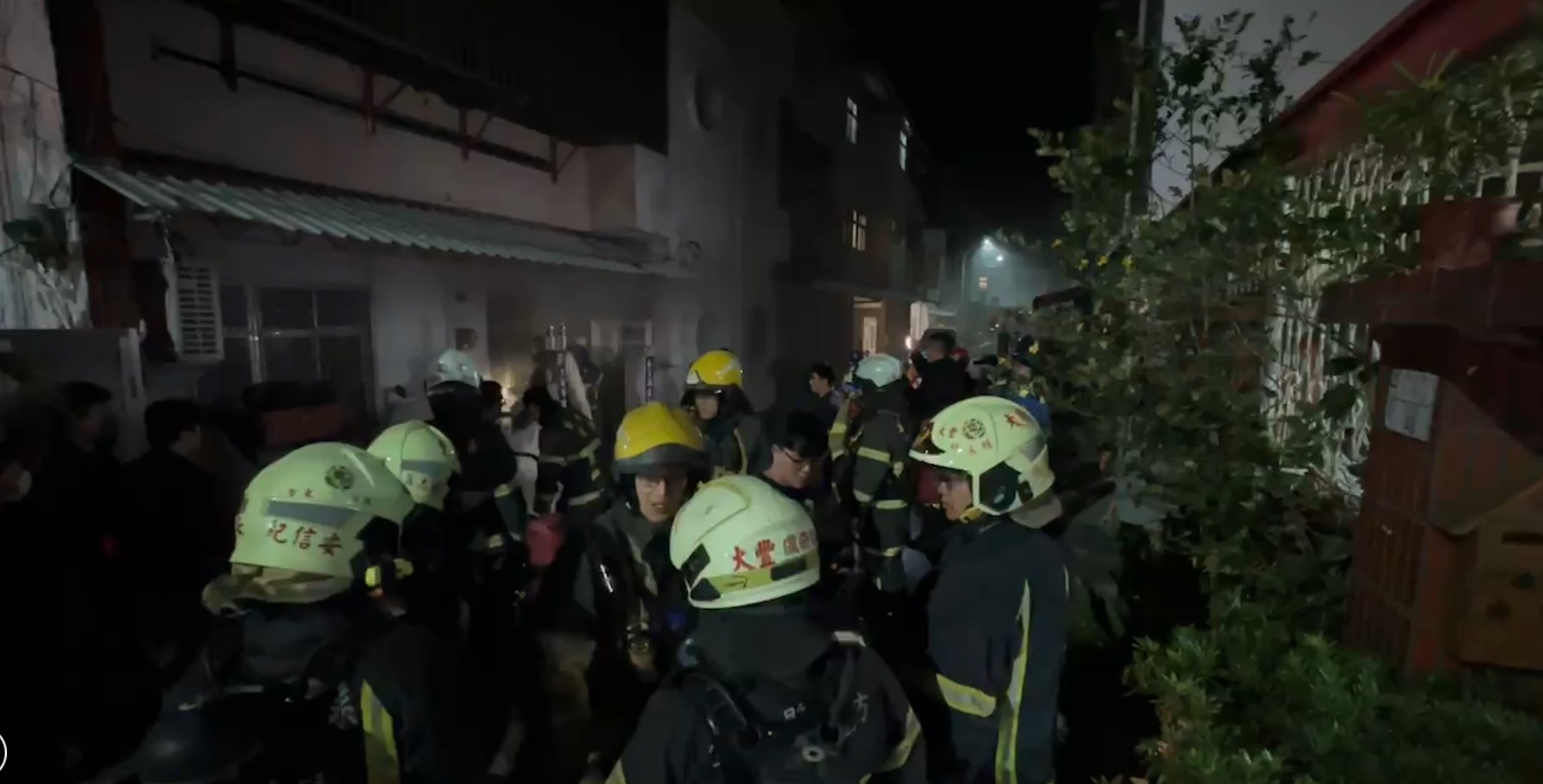 市區洛陽街無人民宅火災 警消火速撲滅