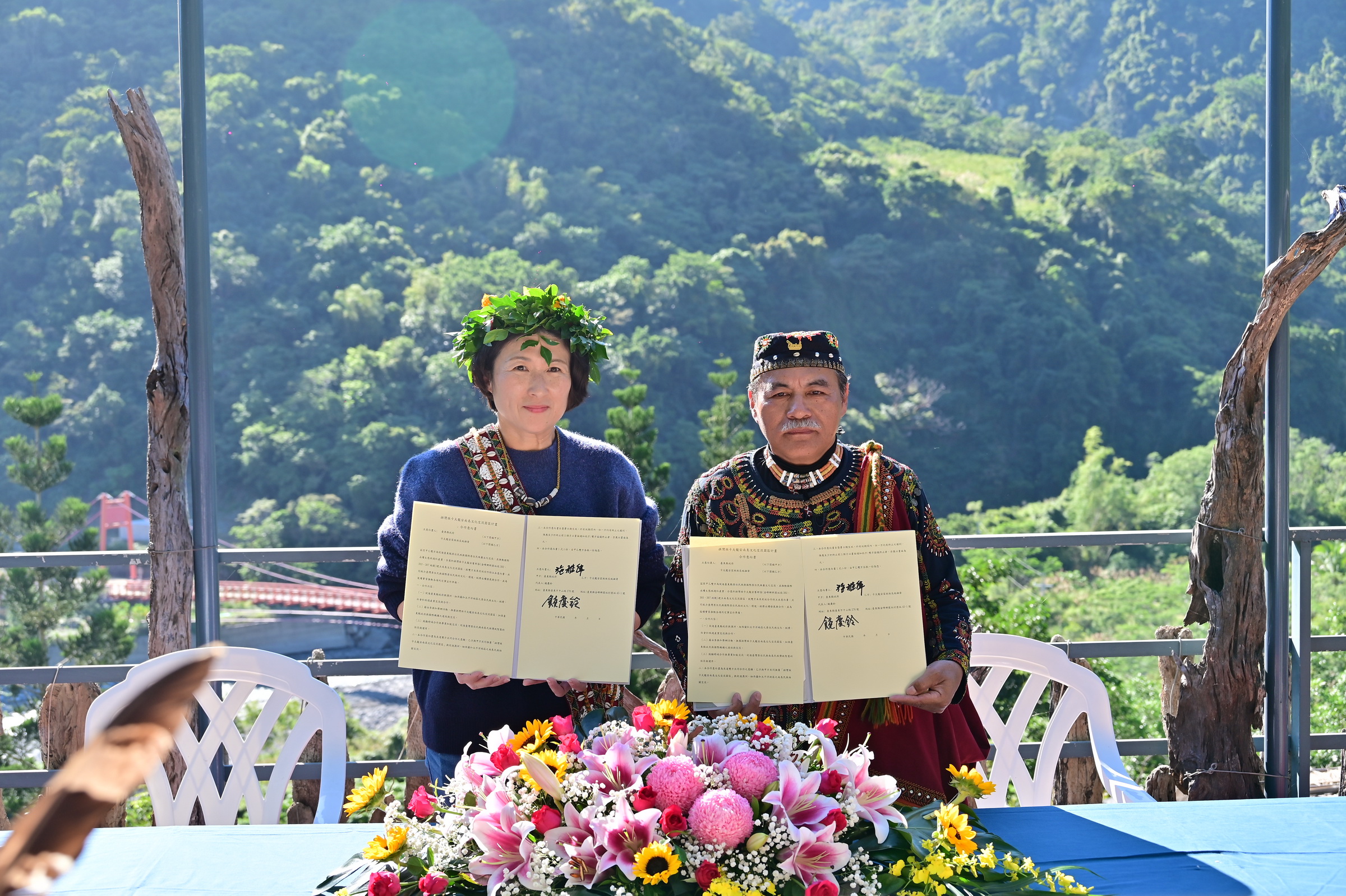 文化共生 經濟共榮 臺東縣攜手卡夫龍安園區 打造原民文化國際樞紐