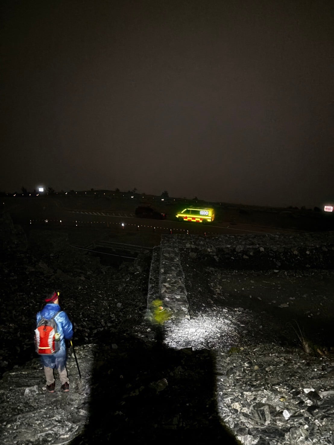 關山嶺山民眾獨攀迷途，消防關山大隊即刻救援！