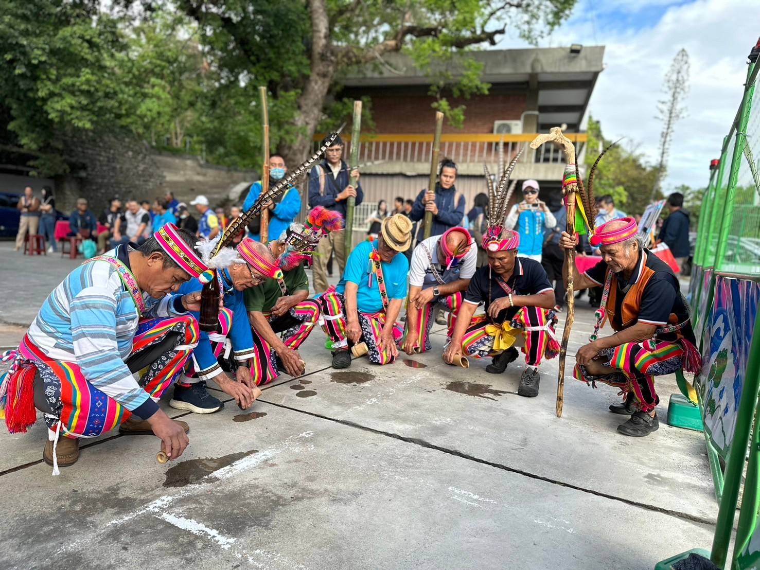 部落大學「文化傳習資源中心」今開工 馬蘭部落耆老祈福