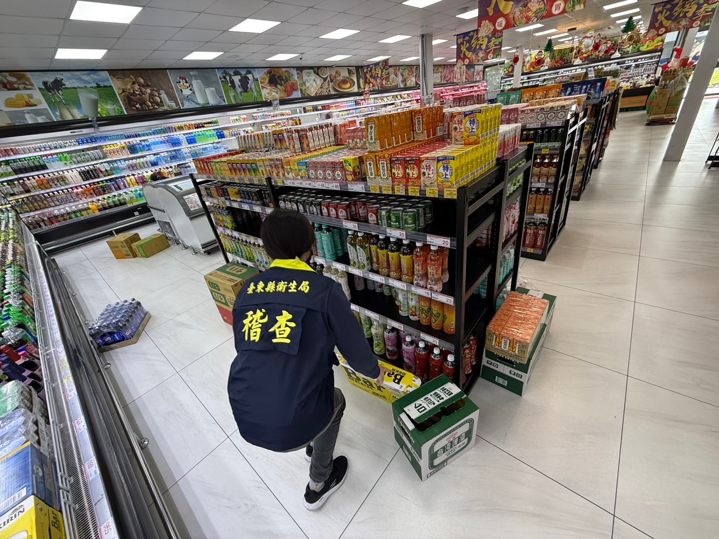 臺東縣衛生局全面稽查九龍齋逾期產品 確保食品安全嚴令下架