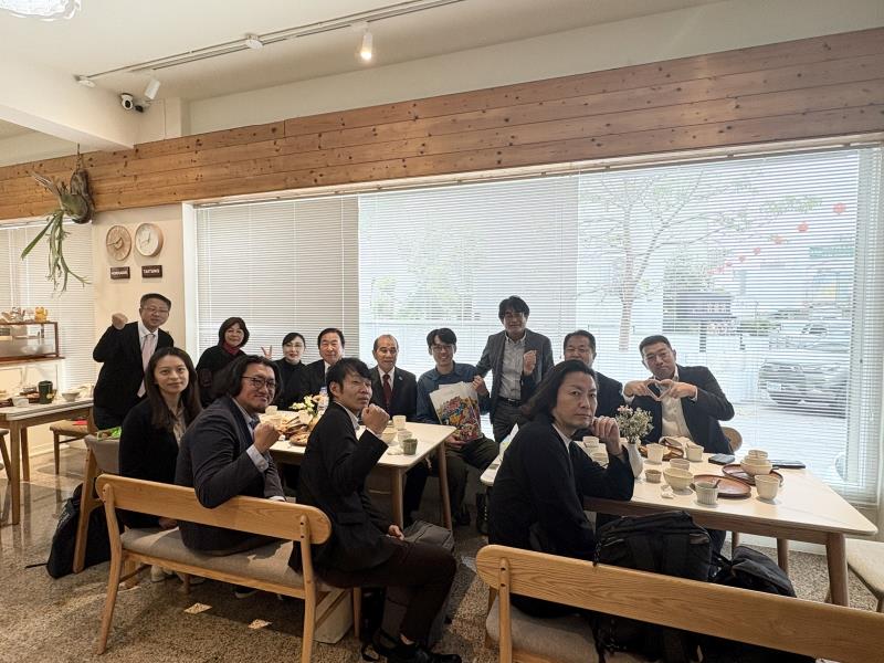 日本佐賀縣太良町町長永淵孝幸率團訪東