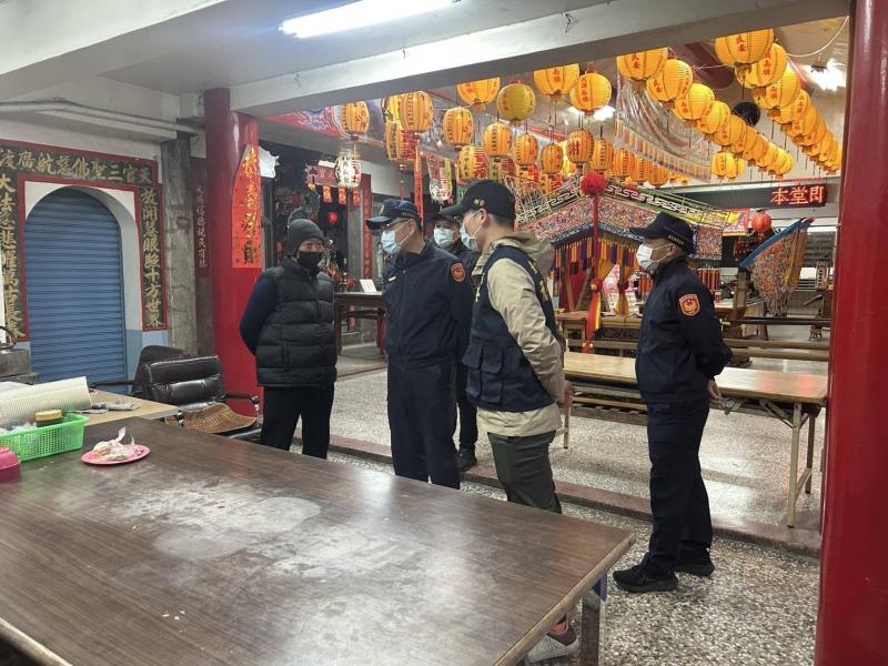 臺東分局元宵遶境強力執法不容街頭暴力