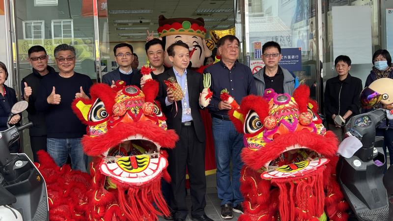 凱基銀行台東分行「舞獅迎財神」