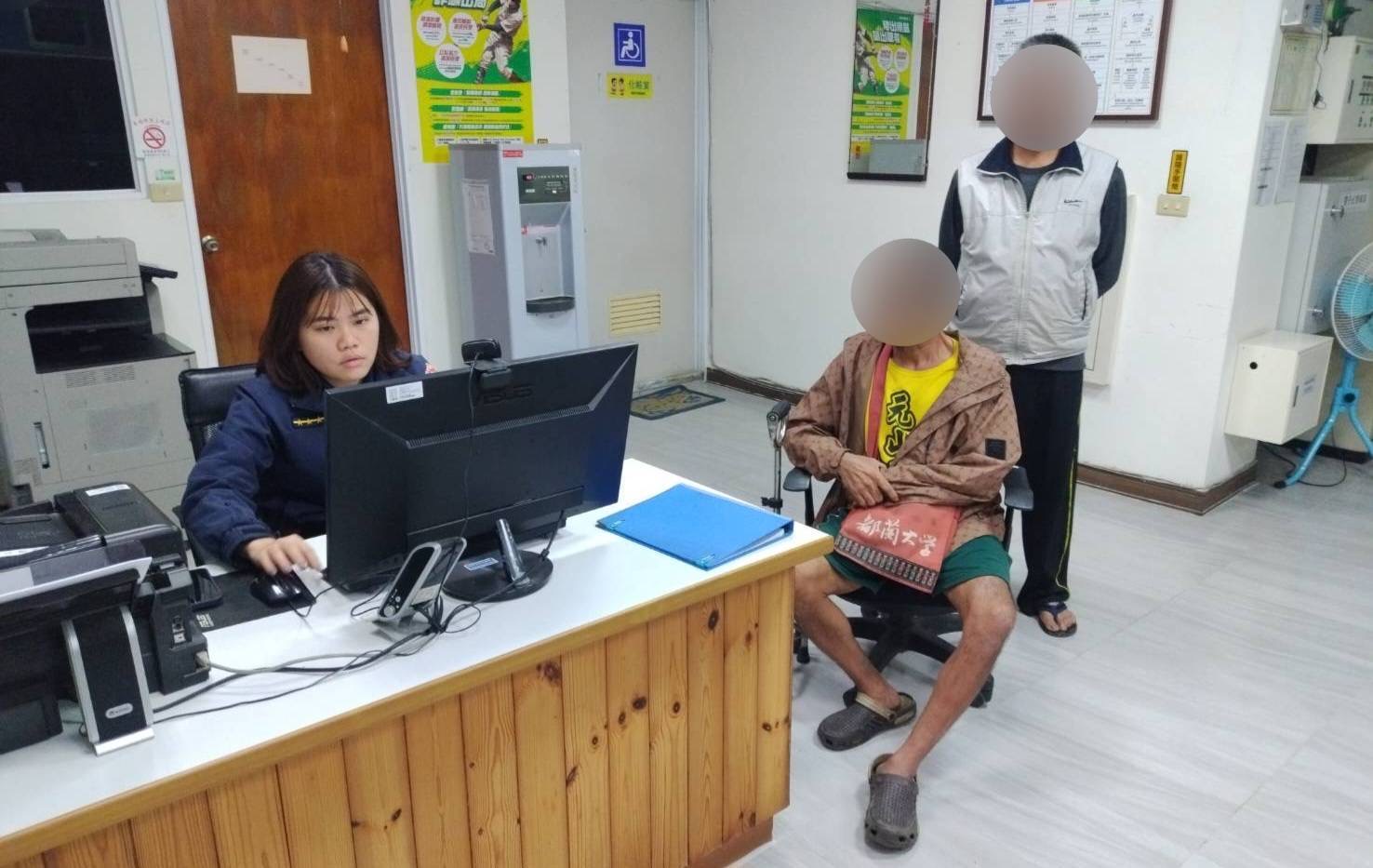 瑞源警倒垃圾仍保持機警 「眼尖」尋獲屏東負氣離家男