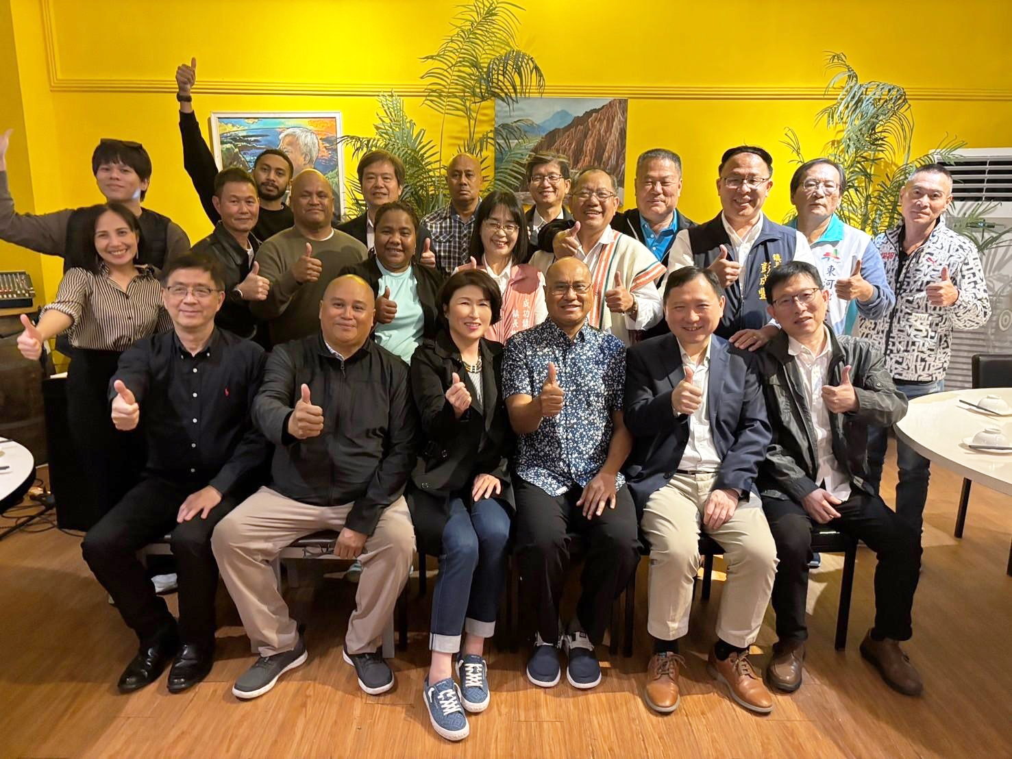 饒慶鈴率團出訪帛琉 積極推動南島文化國際交流 深化雙邊合作