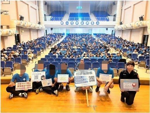 東警揭露詐騙手法 預防年輕學子受騙