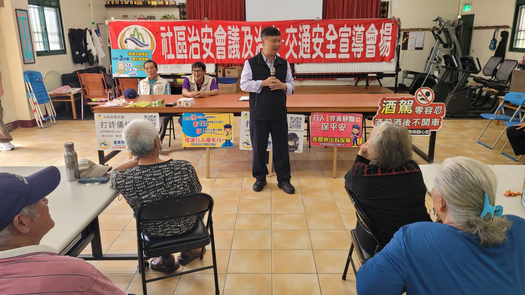 落實社區警政理念分局長親上陣，社區治安讓防詐與交安深植民心