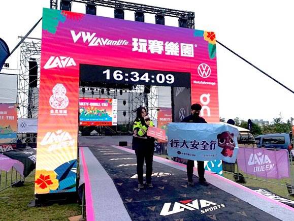 參賽前先查證！東警上陣宣導防詐交安
