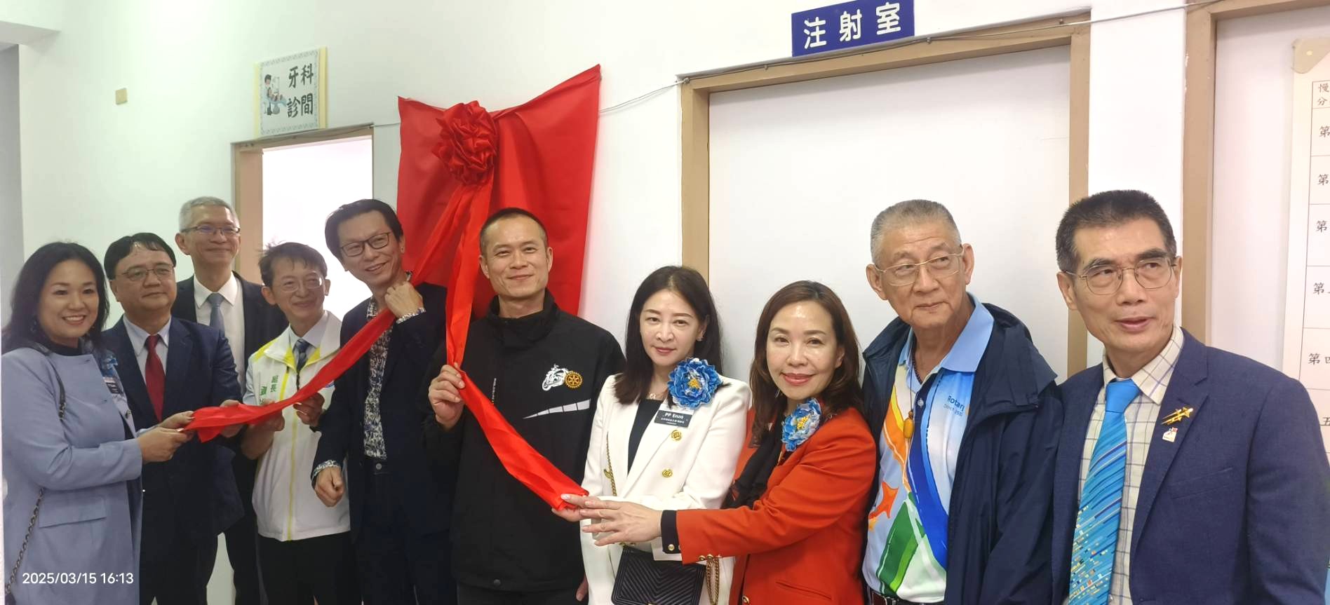 健保媒合扶輪社 花蓮偏鄉8校、2衛生室新添牙科診療椅