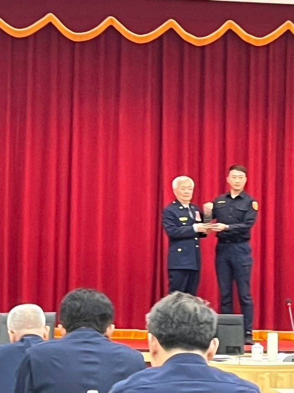 熱血警魂！臺東警員鍾志明獲警政署與社會優秀青年雙重肯定