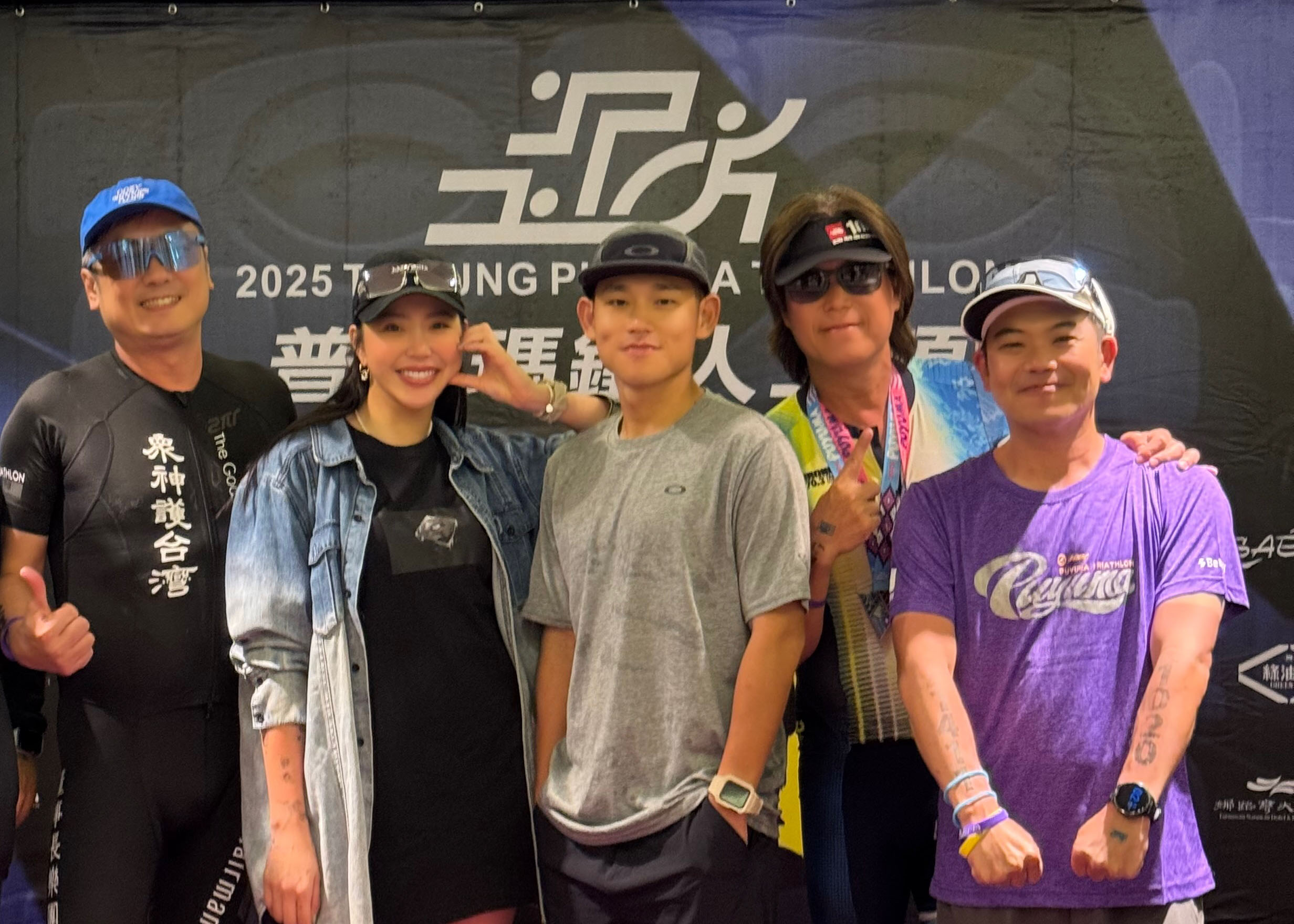 被演藝圈耽誤的鐵人選手 眾星齊聚普悠瑪鐵人三項  成績向職業選手衝擊