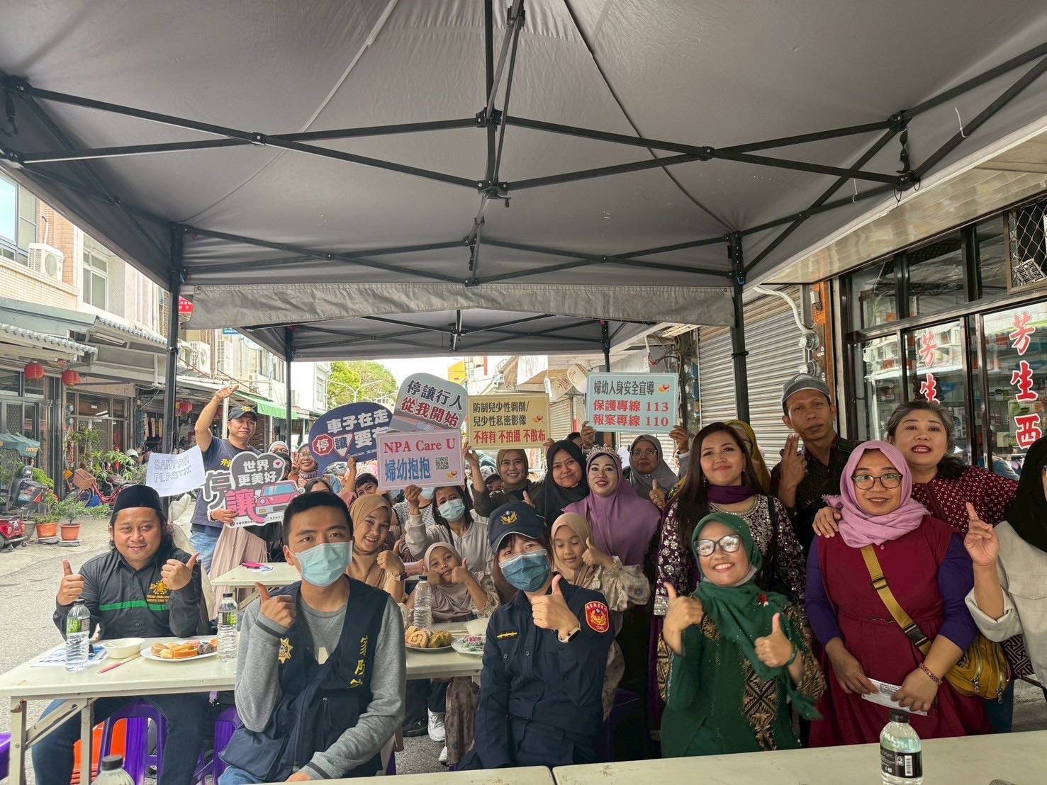 東警結合節慶做宣導，關懷婦幼與強化防詐