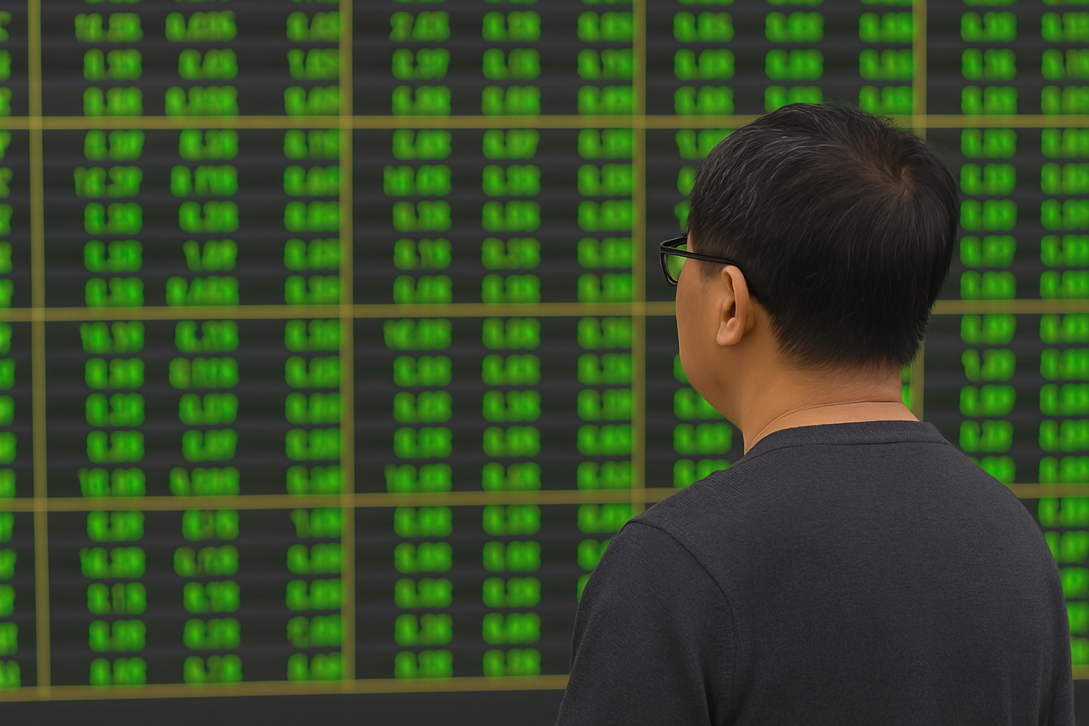 美國對台加徵關稅引發台股重挫開盤封盤一片綠油油