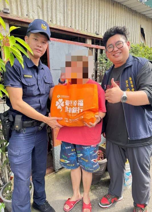 東警結合地方送物資，落實深耕社區、關懷弱勢