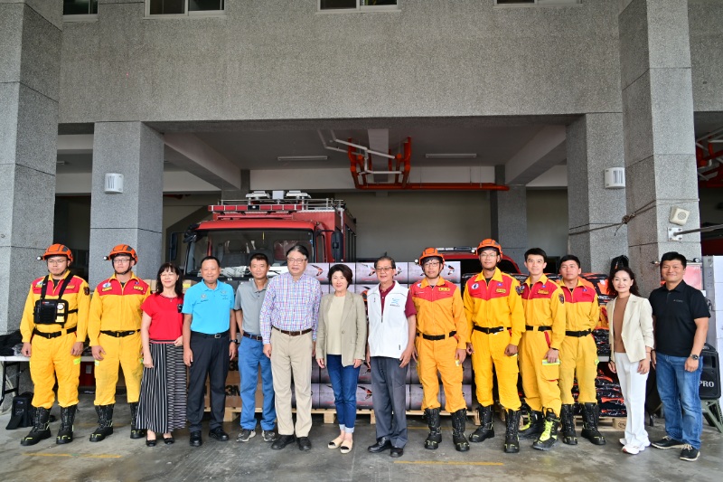 強化搜救韌性！臺北市臺疆樂善壇捐贈臺東特搜隊逾327萬裝備　饒慶鈴感謝善舉助力安全升級