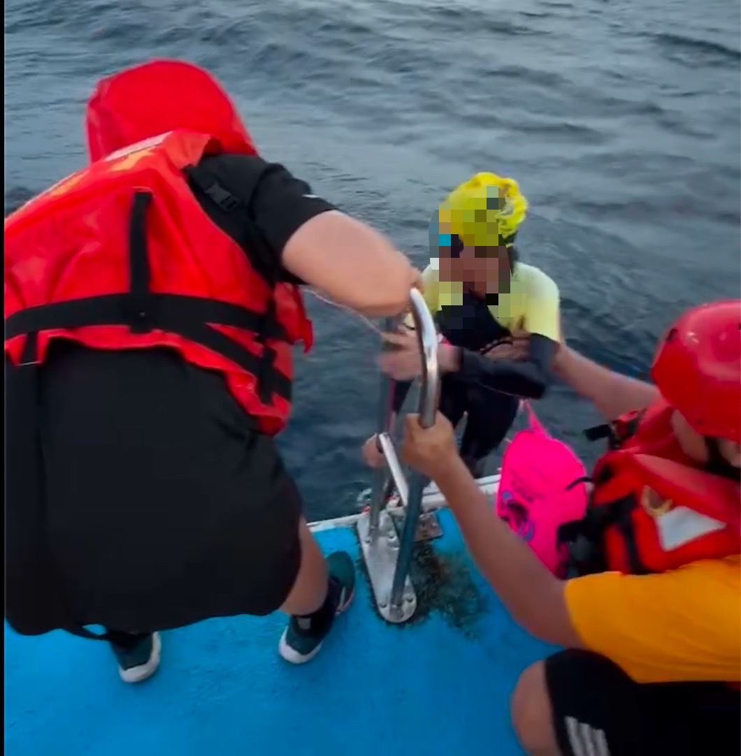 疑海流過強! 綠島2板5人划SUP體力不支 海巡結合友船、救生單位即刻救援