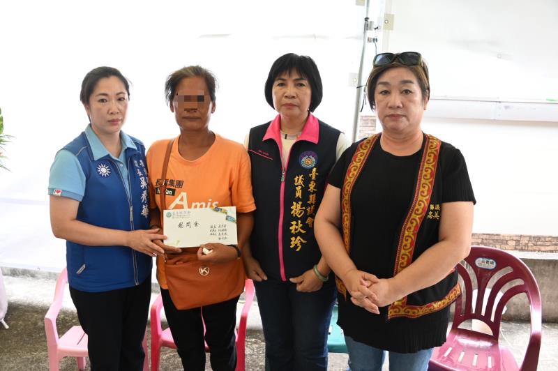 連環溺水悲劇撼動台東 議長吳秀華前往慰問