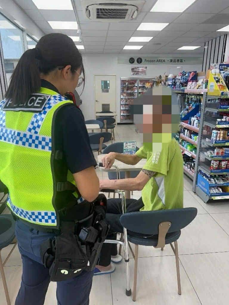 郊區長者不熟市區路況　寶桑警及時協助順利返程