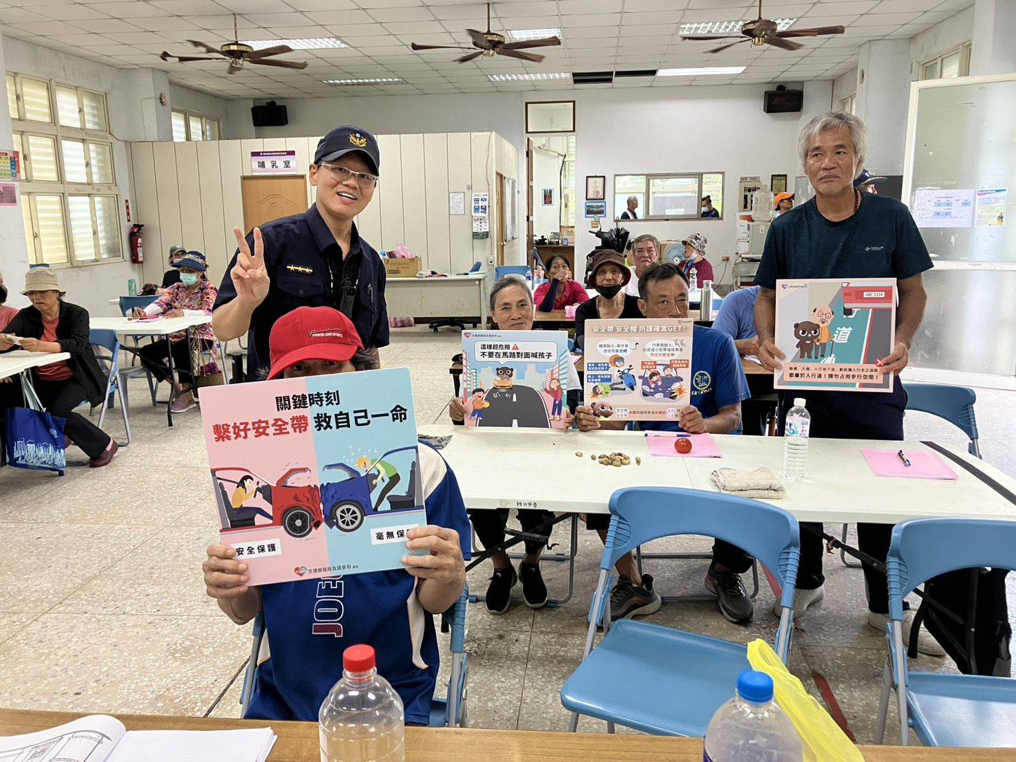 成功警深入部落宣導，守護長者交安與反詐意識
