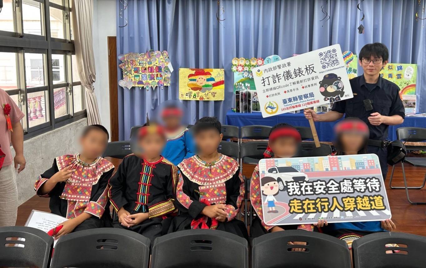 畢業季傳遞防詐與交安觀念,關山警分局深入校園宣導