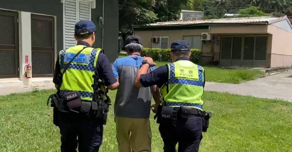 大武警賓茂國小校安演練 維護校園安全