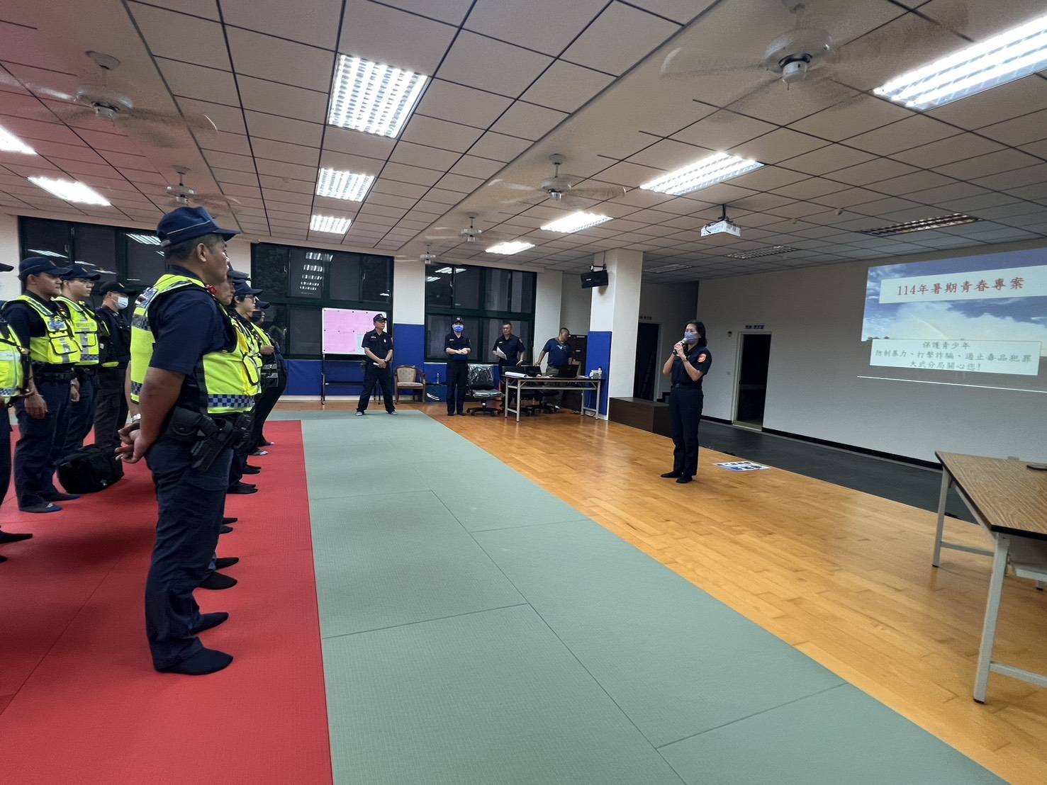 大武警啟動擴大臨檢,守護少年遠離毒詐好安心
