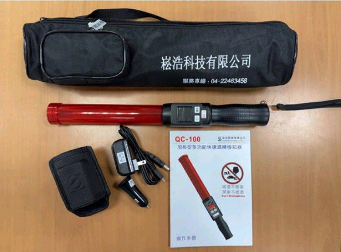 成功分局獲配新型酒精檢知器 暑期強力取締酒駕維護用路安全