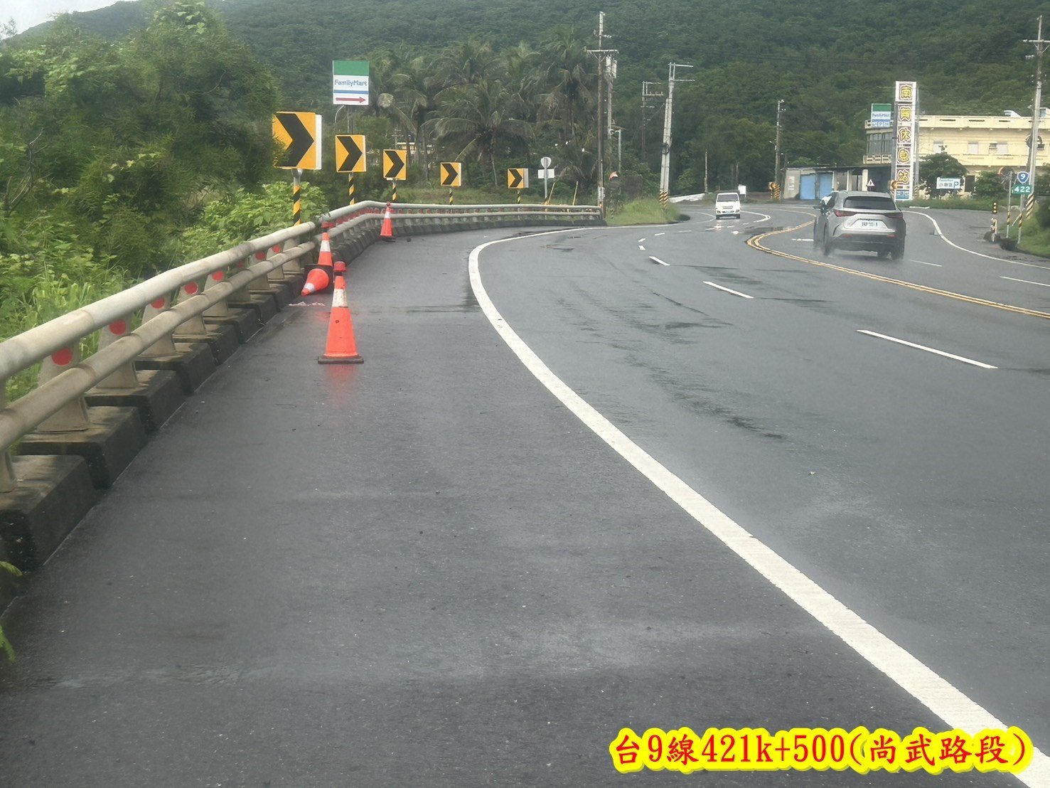 南迴「尚武路段、大溪路段」今上午9時恢復正常通行