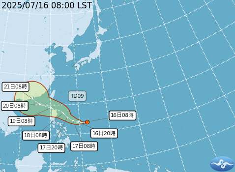「薇帕」颱風即將形成!周末侵台機率仍需視發展動態而定