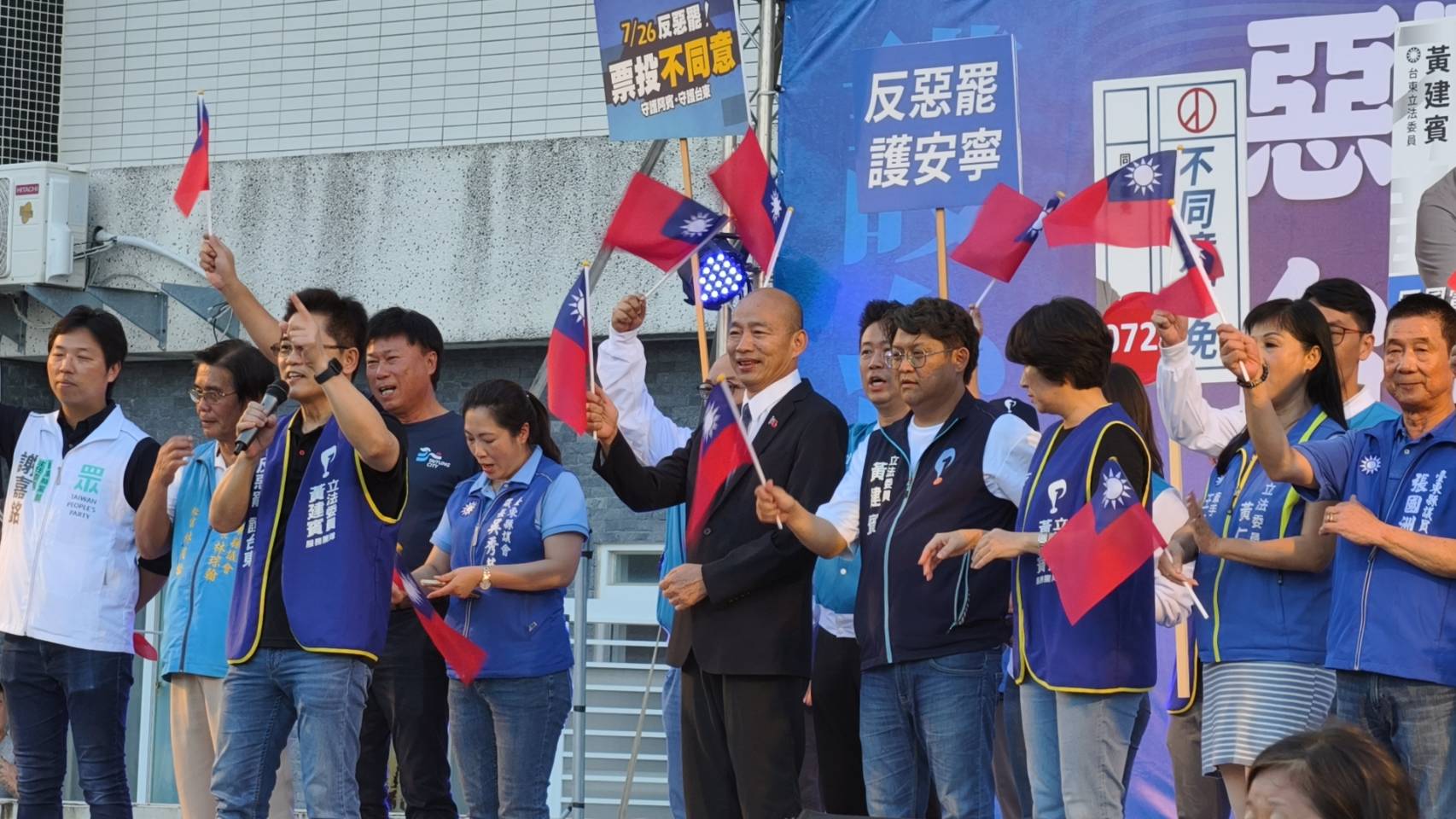 韓國瑜火線挺黃建賓  這場罷免根本是政治屠殺