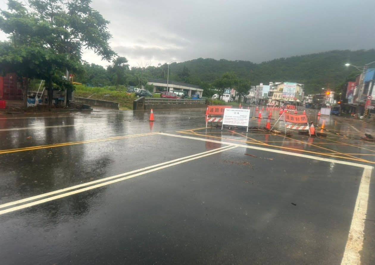 台9線「尚武朝庸橋」、「大溪路段」及中橫「豁然亭路段」管制、排除時間