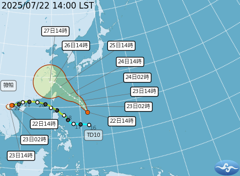 薇帕剛走、「準范斯高」又要來! 未來24小時內恐生成颱風