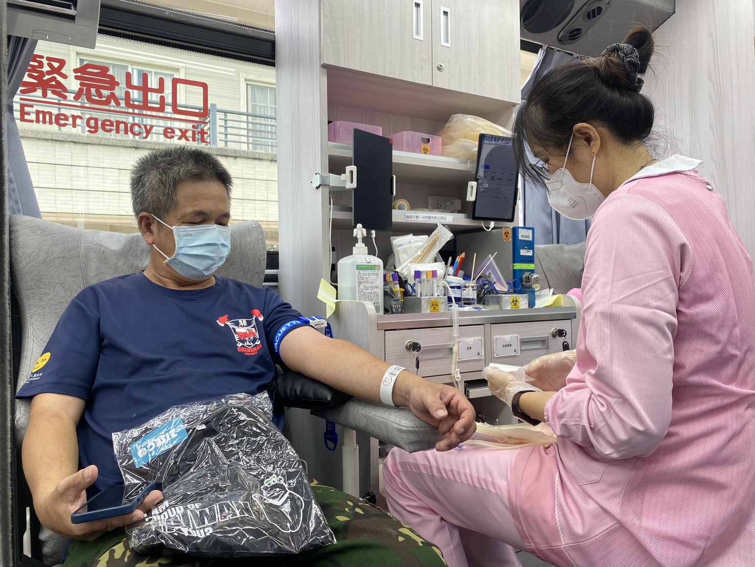 中南部淹水停班課 台東關山成南部唯一募血據點