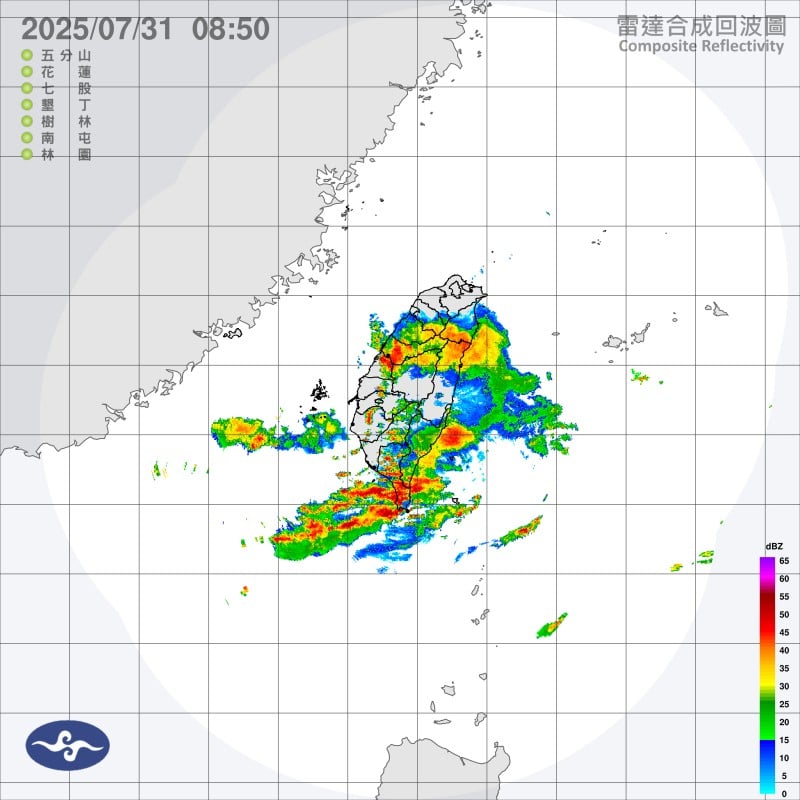 台東要嚴防豪雨