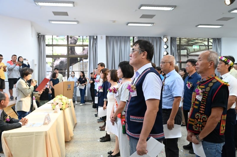 臺東縣114學年度國中小校長暨園長布達