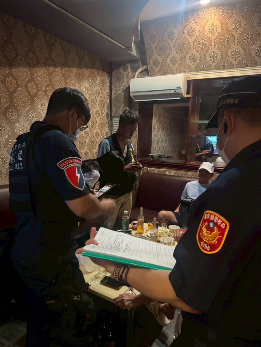 臺東警察局執行青春專案,進入期中執行階段