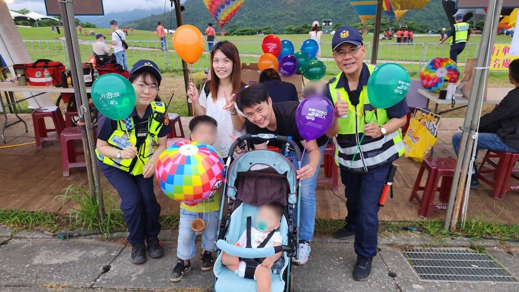 關山警雨戰光雕夜 穩控場面加識詐宣講兩不誤