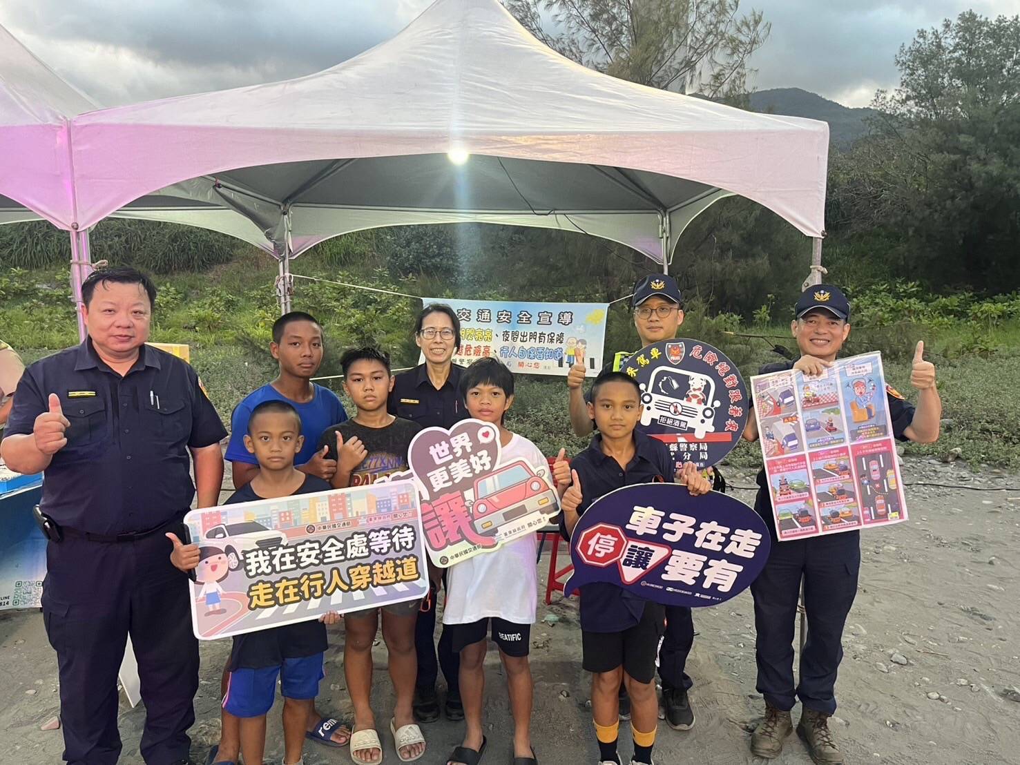 大武警加強金崙海洋音樂祭安全維護與交通疏導,確保活動順利舉行