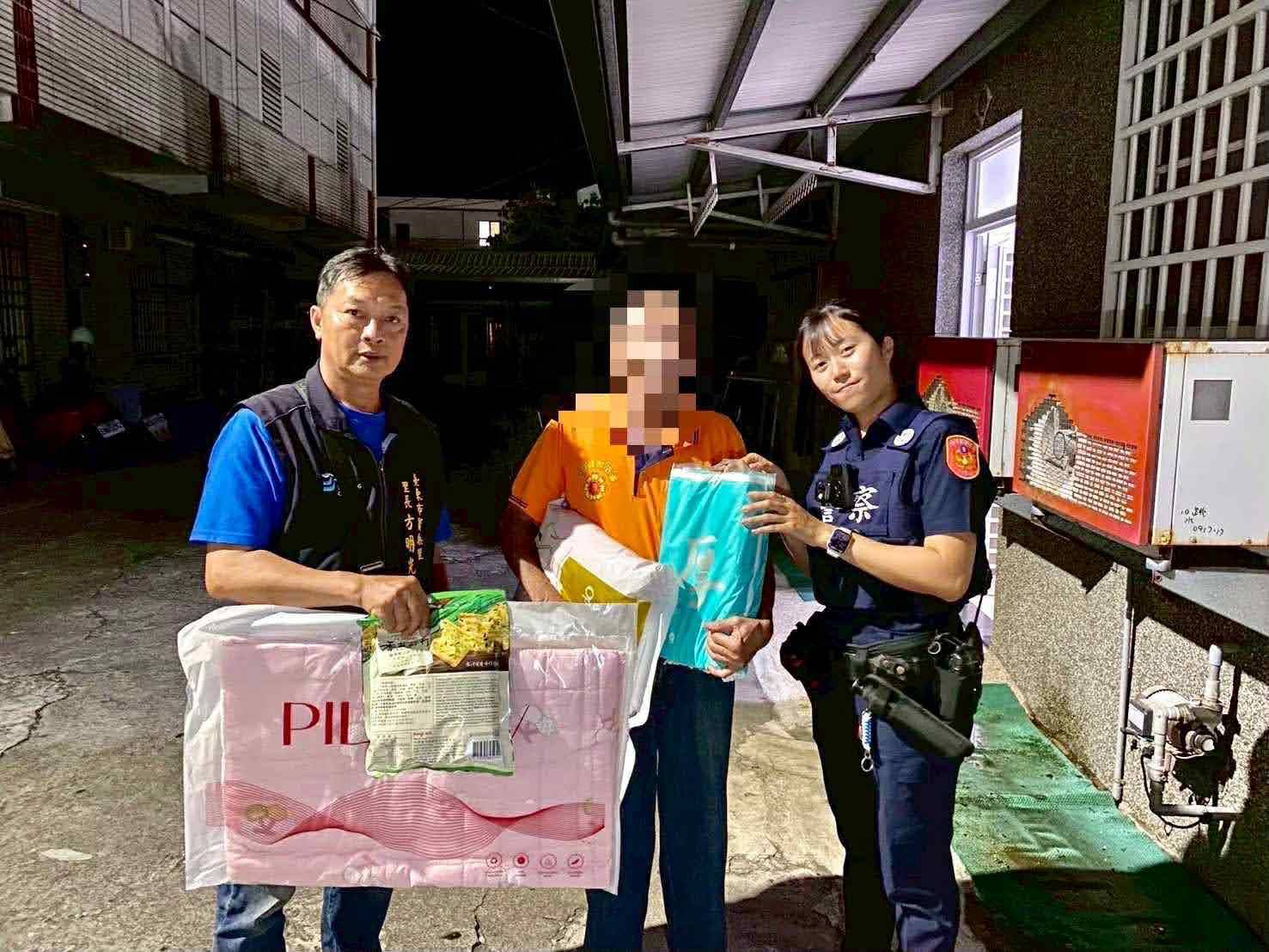 警民合力愛不打烊 寶桑警結合善力關懷弱勢家庭
