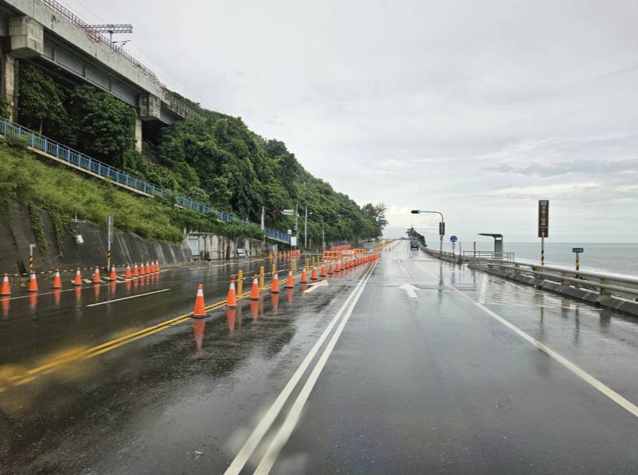 樺加沙颱風影響 台9線金崙至多良段實施交通管制