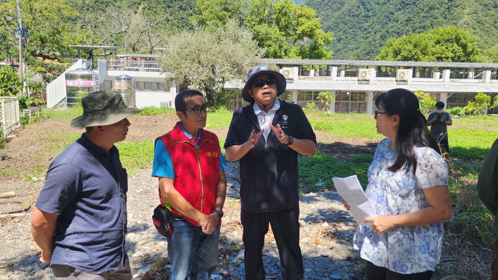 臺東縣府持續關懷受災校園 會勘海端學校災損 加速復原守護學童