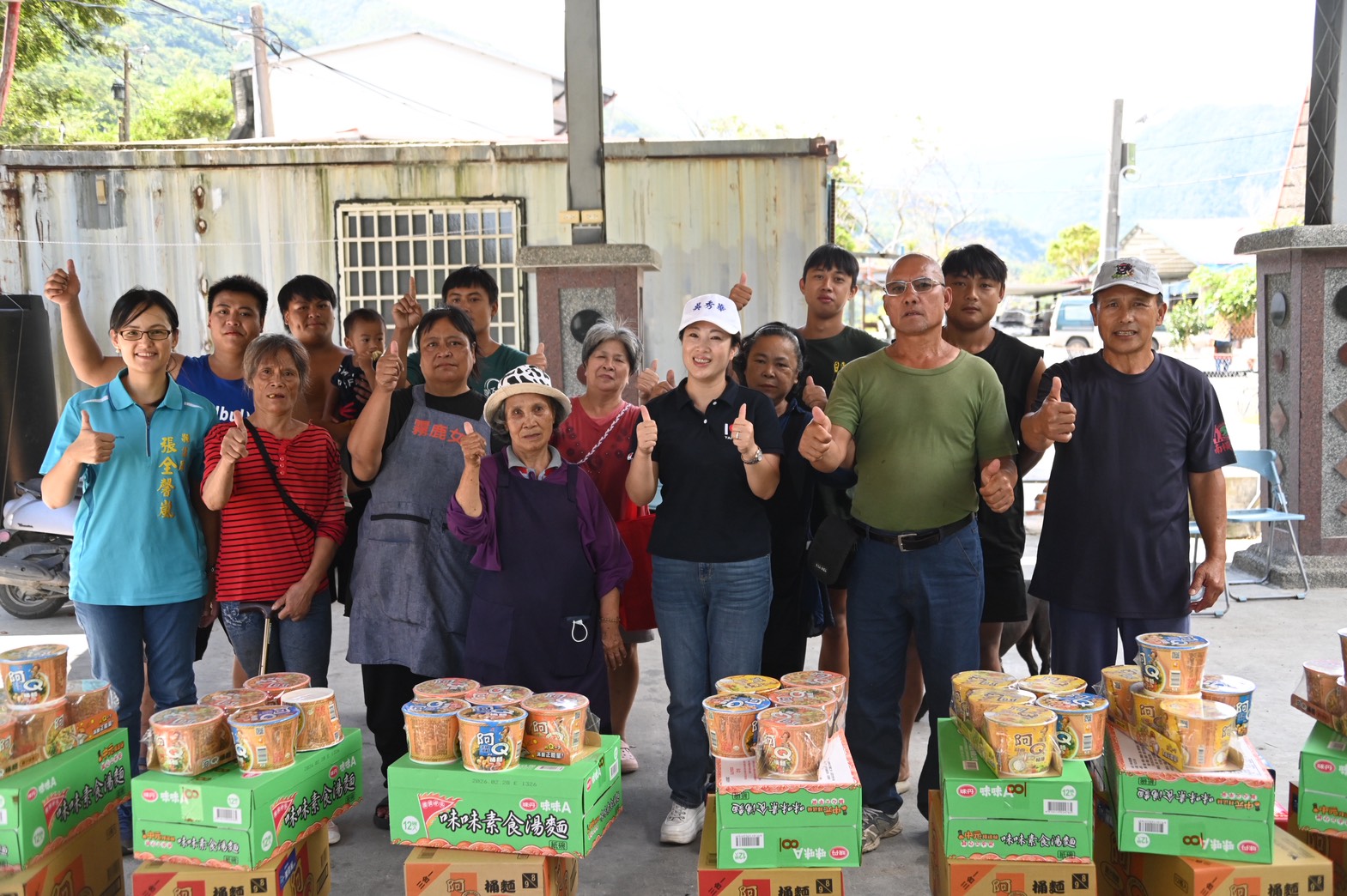 吳秀華 張全馨嵐慰問海端鄉各部落 承諾加強偏鄉防災能量