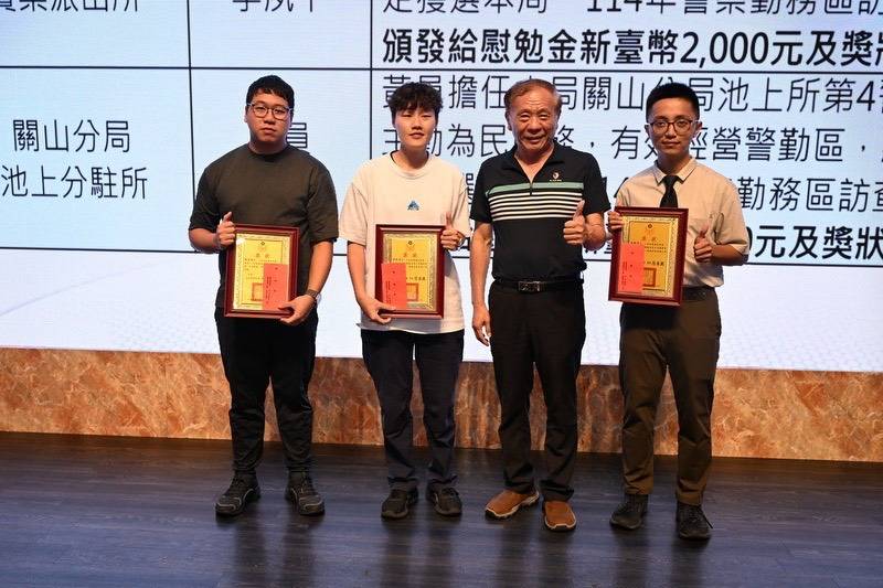 東警勤區深耕表現亮眼 績優殊榮實至名歸