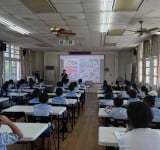 寶桑警走進校園宣導 交通安全沒煩惱
