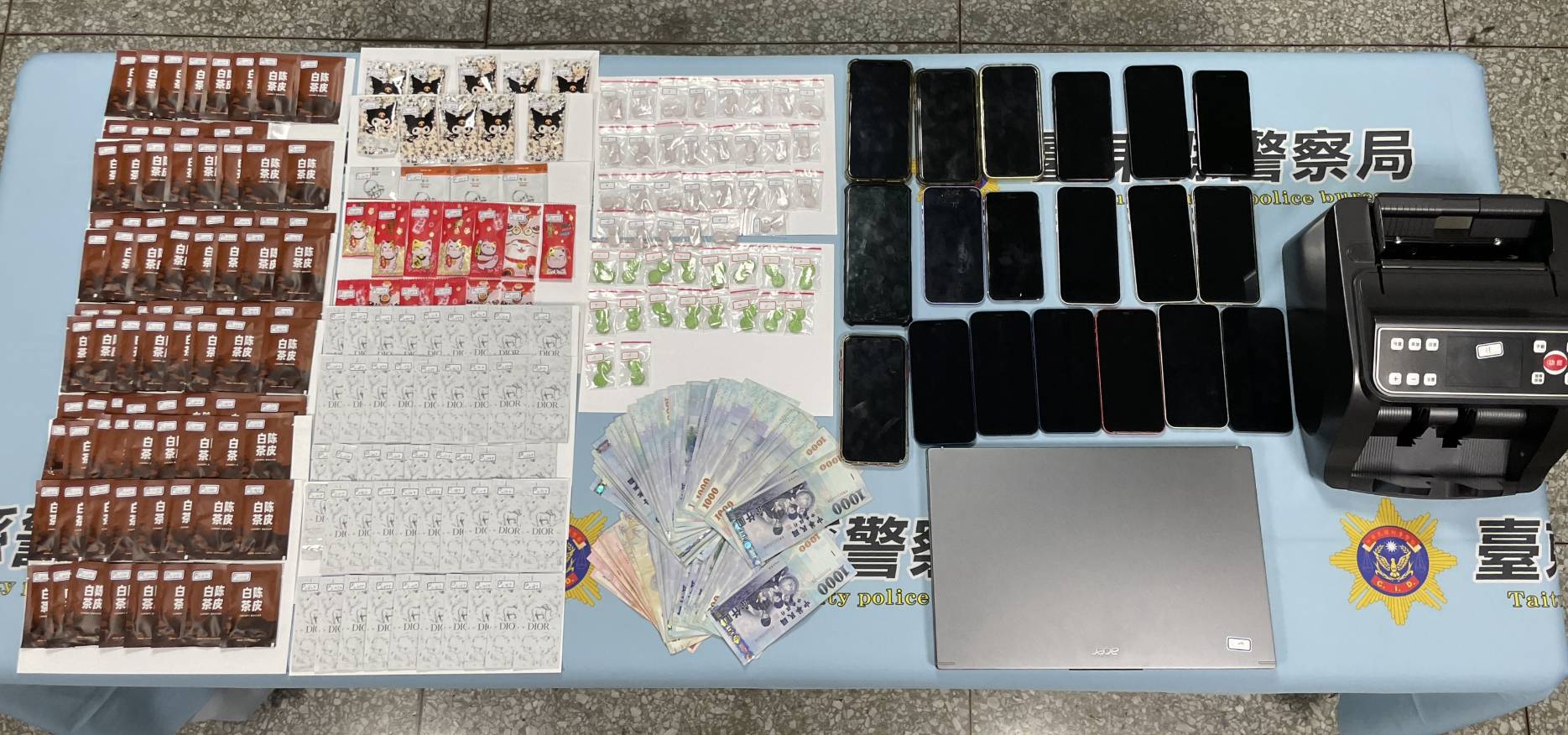 台東警強勢攻堅 偵破首宗毒品控台機房