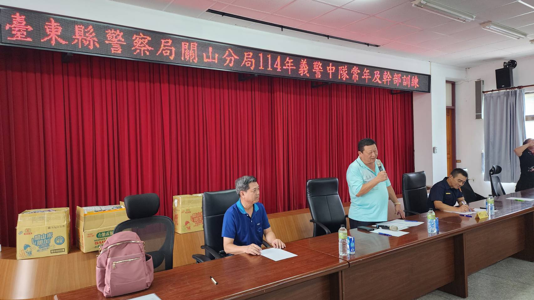 關山警辦理114年義警常年訓練 強化執勤技能與社會防衛韌性